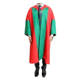 Design black fluffy graduation cap, custom-made dark red graduation robe, dark green silk fabric, there is a thin gold rope at the junction of the crown and brim Doctor of Social Sciences (DSocSc) Doctor of Psychology (PsyD) Doctor of Public Administratio Design black fluffy graduation cap, custom-made dark red graduation robe, dark green silk fabric, there is a thin gold rope at the junction of the crown and brim Doctor of Social Sciences (DSocSc) Doctor of Psychology (PsyD) Doctor of Public Administratio